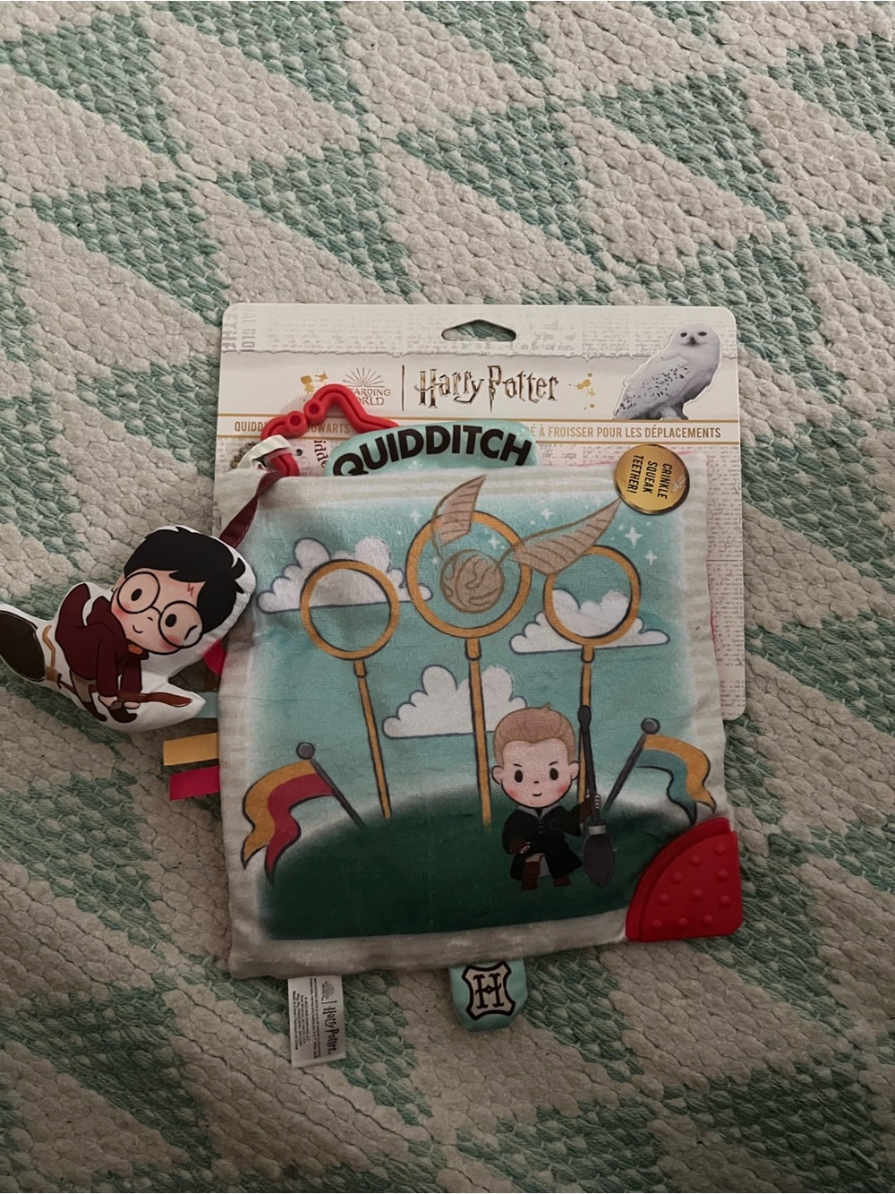 Harry Potter Blue Quidditch Soft Baby Activity Book